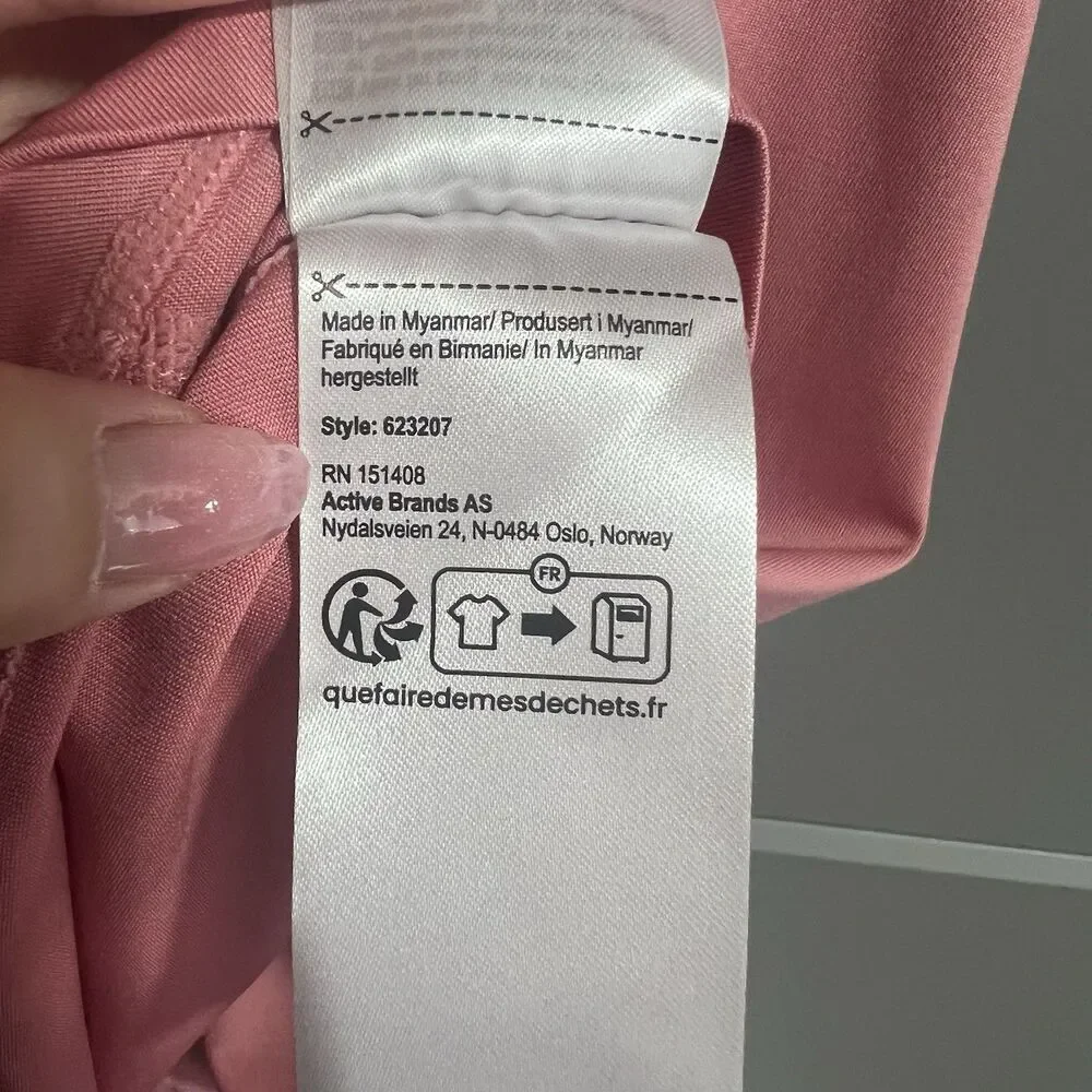 Kari Traa Women Scoop Neck Racerback Tank Top Pink Large Stretch Active Gym - Picture 6 of 6